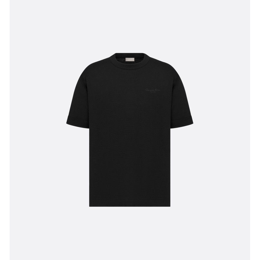 T-Shirt Christian Dior - Couture - Coupe Regular - Noir