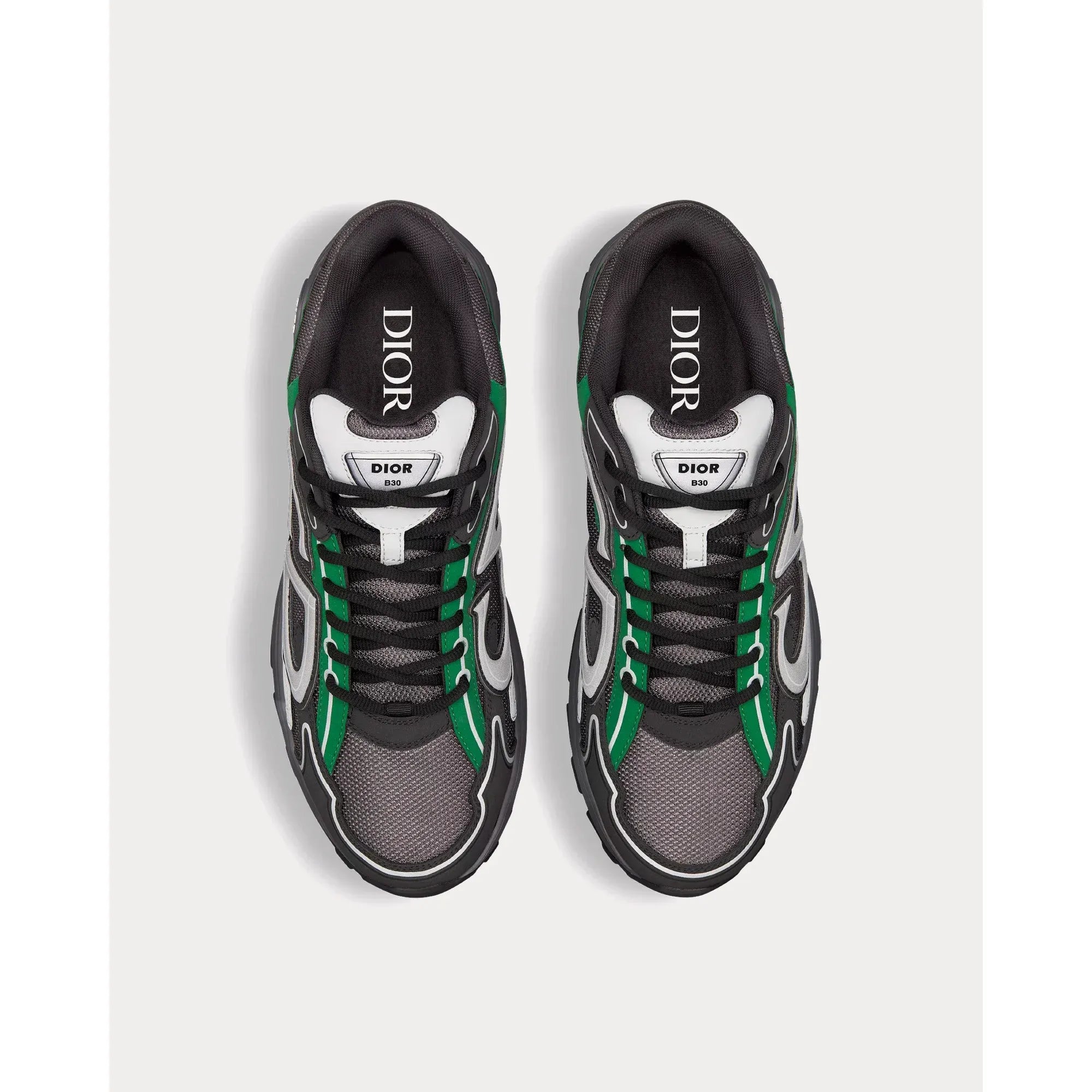 Espadrilles Dior - B30 Countdown - Gris/Vert