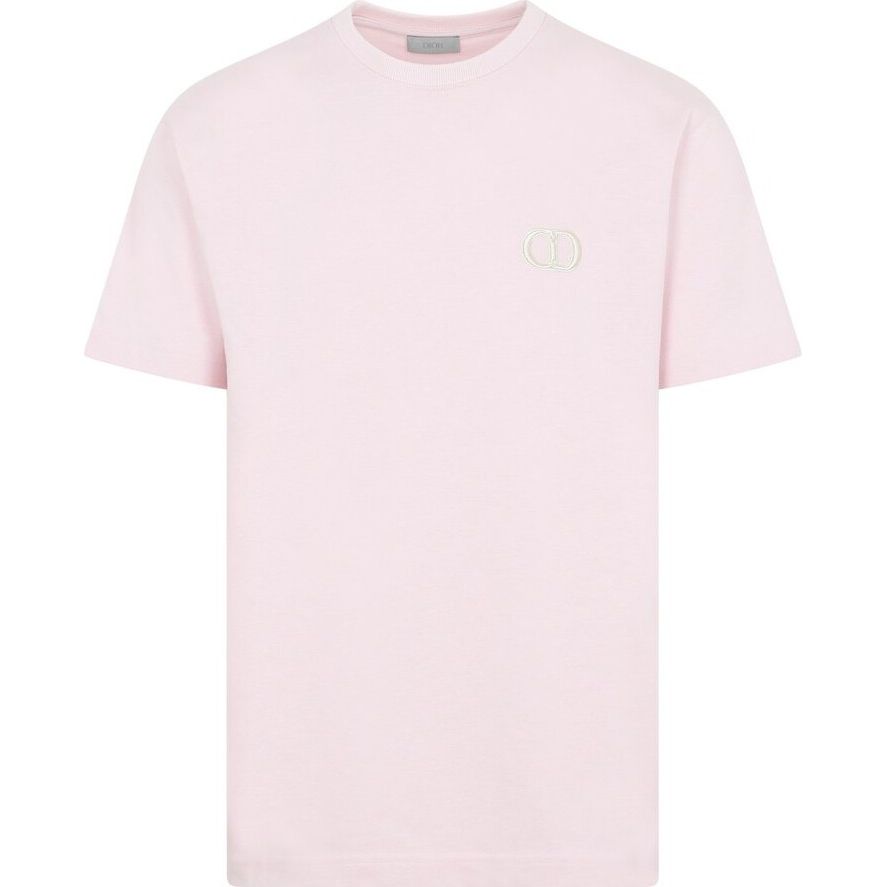 T-Shirt Christian Dior - CD Icon - Coupe Regular - Rose