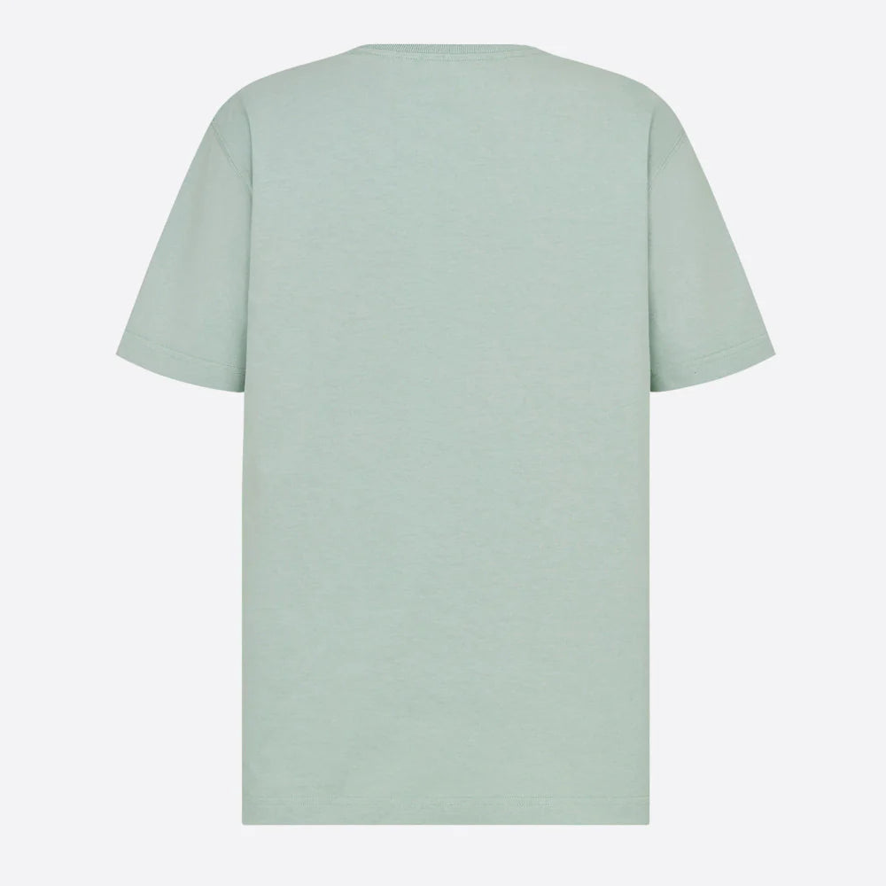 T-Shirt Christian Dior - CD Icon - Coupe Regular - Vert