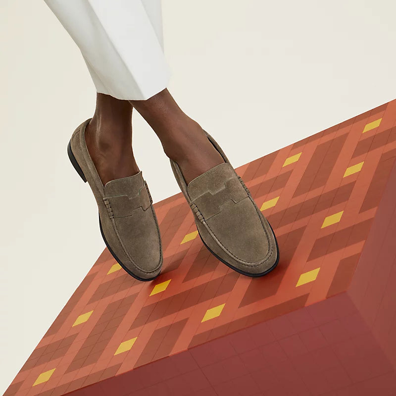 Mocassins Hermes - Duke - Étoupe