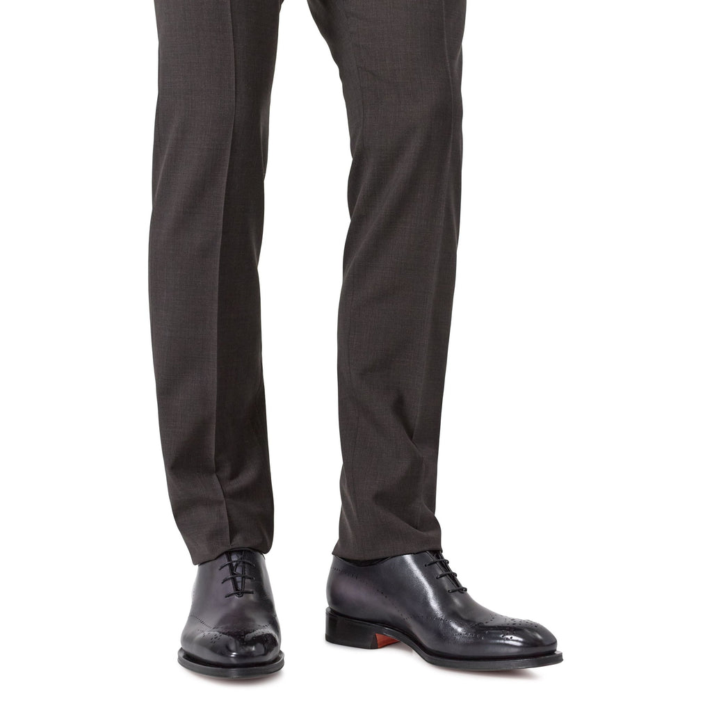 Richelieu Santoni - Wholecut Carter - Noir