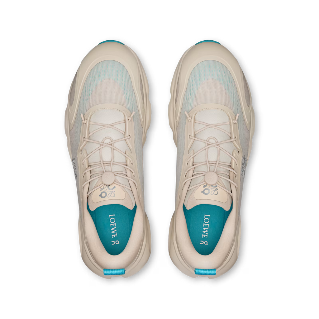 On Running Cloudsolo - LOEWE - Beige / Turquoise