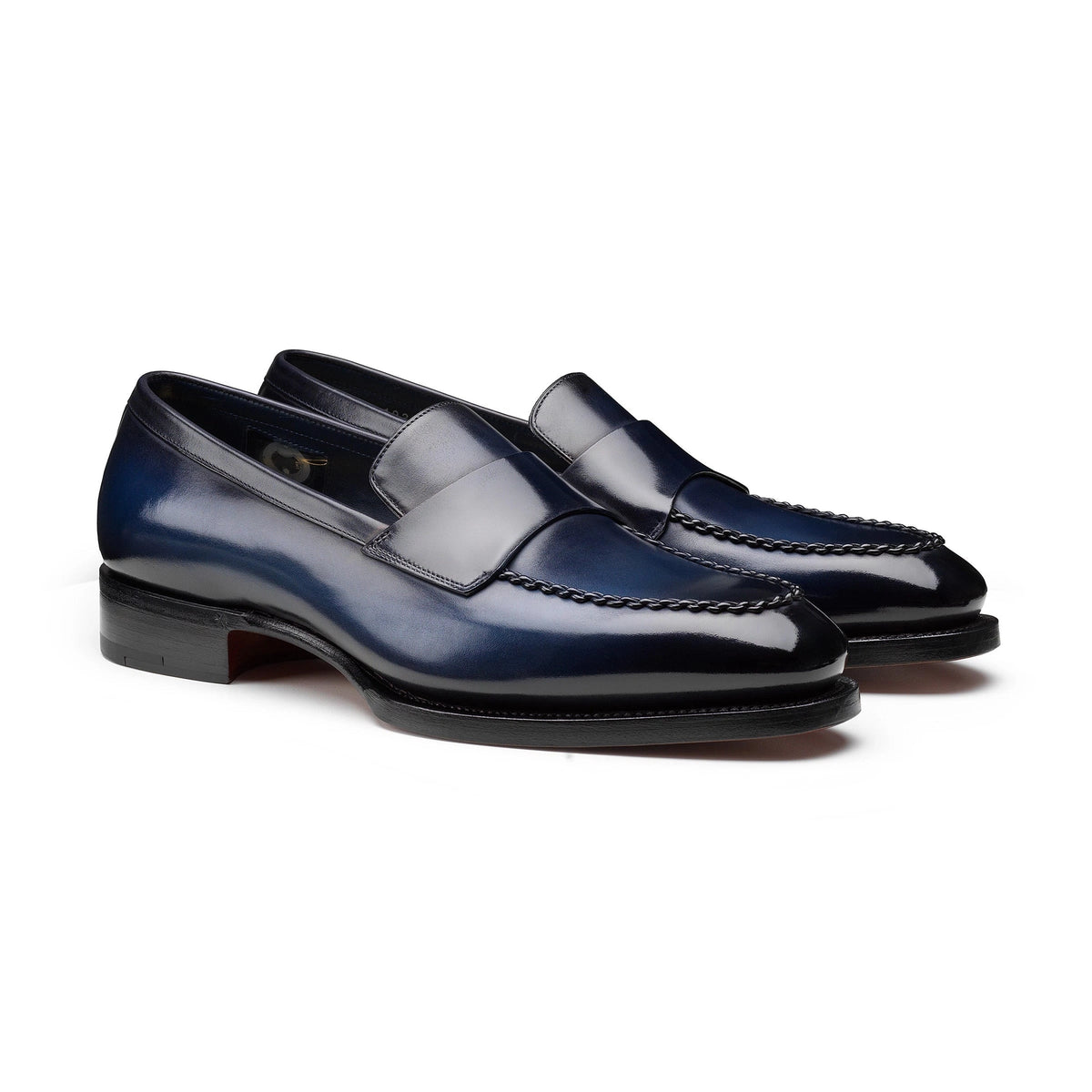 Mocassins Santoni - Meraviglia - Bleu Foncé