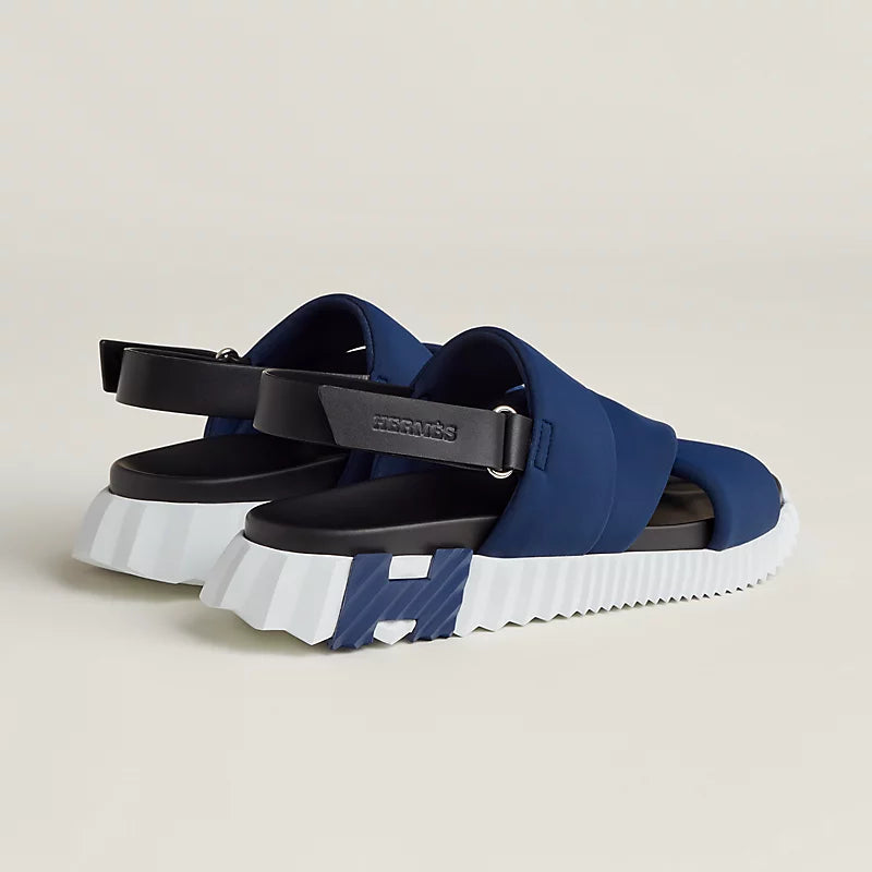 Sandales Hermes - Electric - Bleu Marine