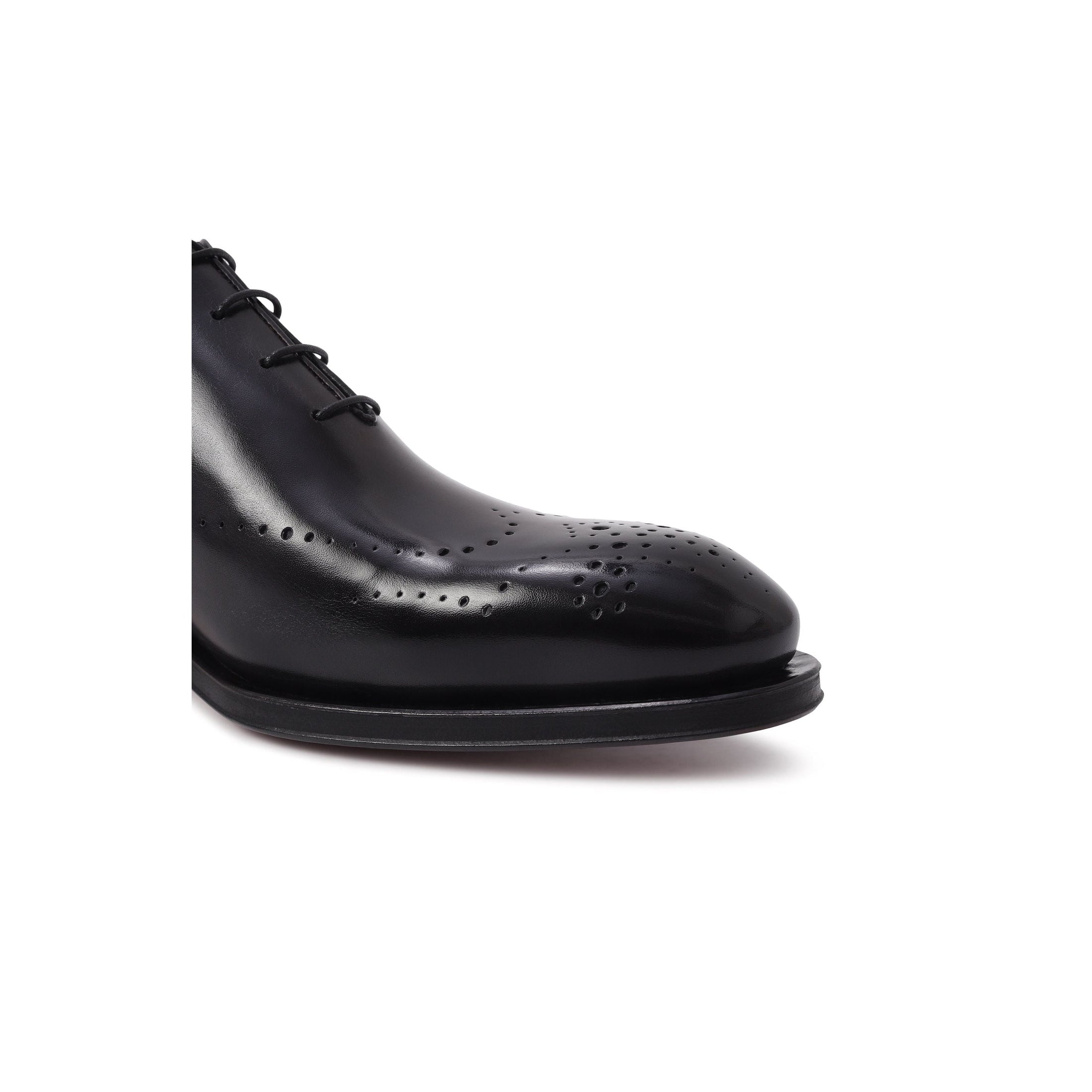 Richelieu Santoni - Wholecut Carter - Noir