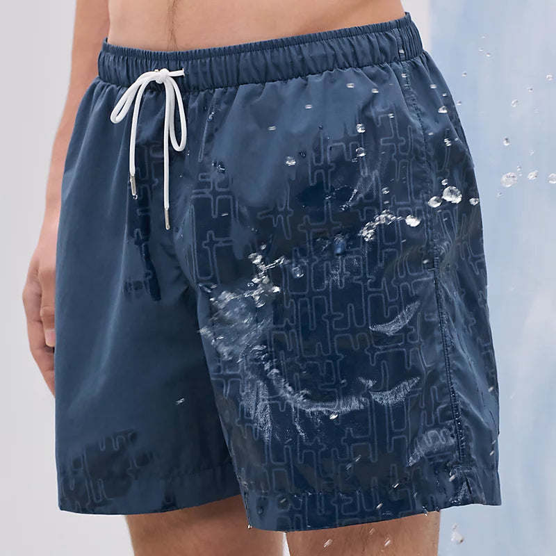 Short Hermes - "H Fantome" - Bleu