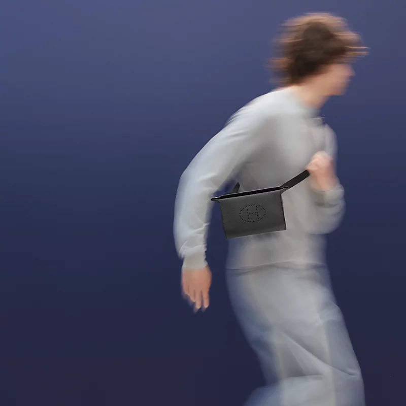 Pochette Hermes - Videpoches - Noir