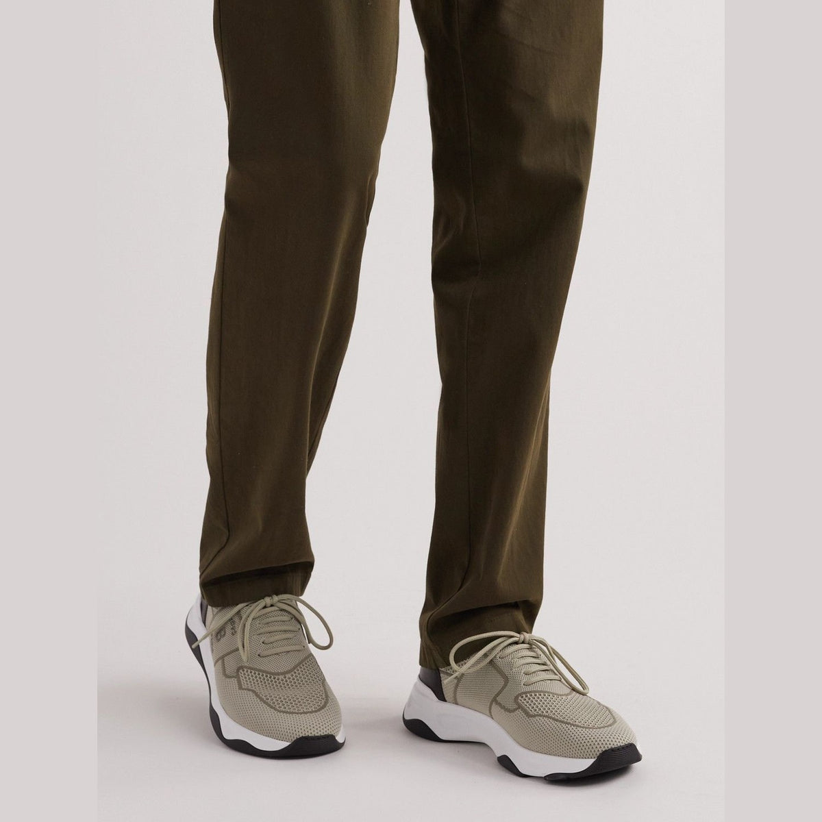 Espadrilles Berluti - Shadow - Maille et Cuir - Beige