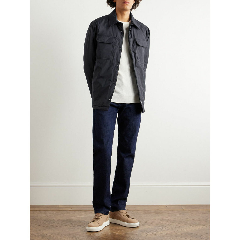 Jacket Kiton - Padded Twill - Noir