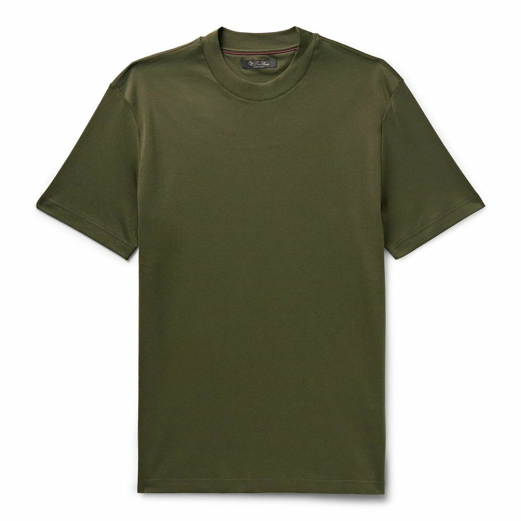 T-Shirt Loro Piana - Coton - Vert