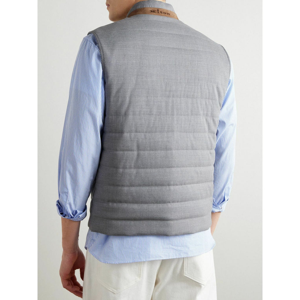 Gilet Kiton - Gris