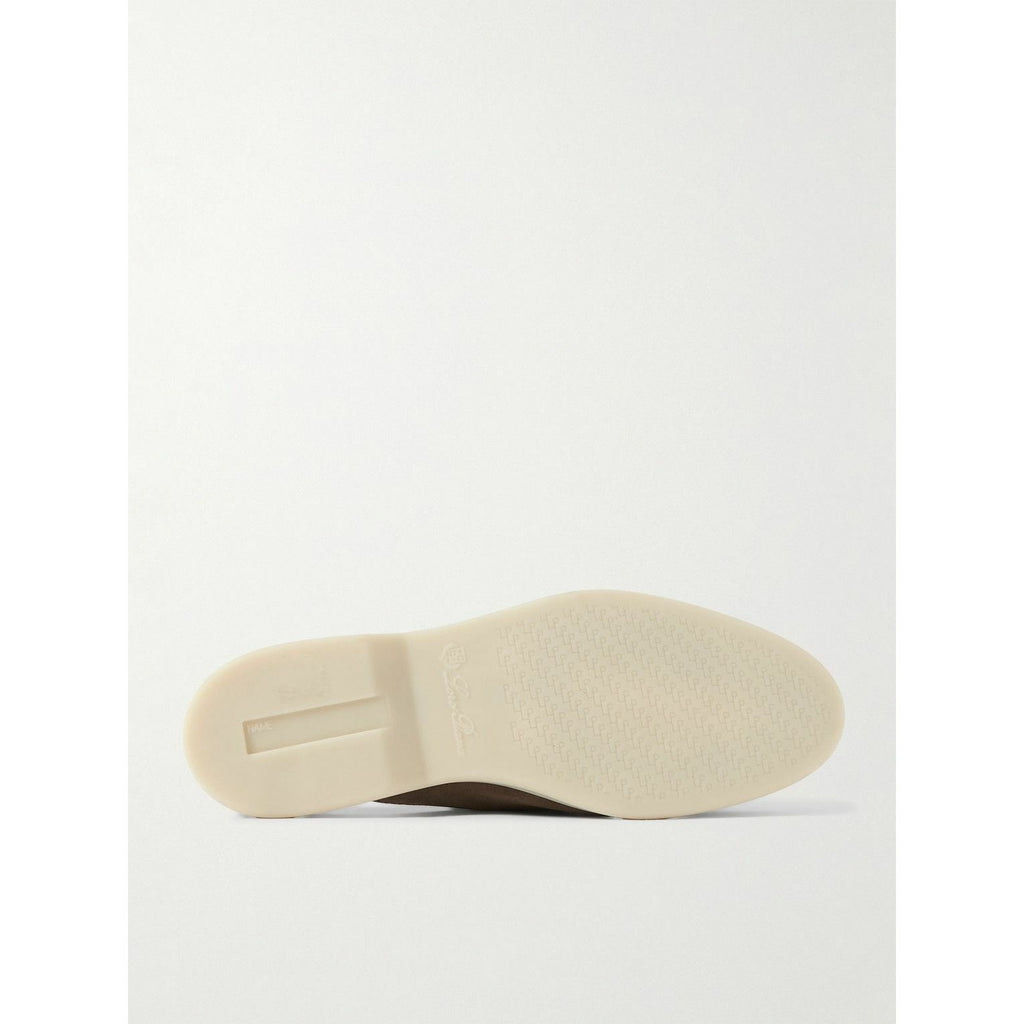 Mules Loro Piana - Walk Suede - Marron Foncé