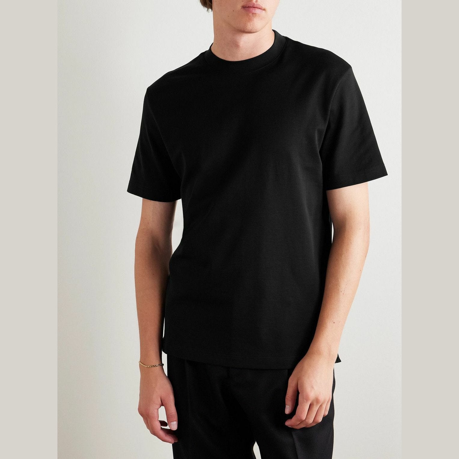 T-Shirt Loro Piana - Coton - Noir