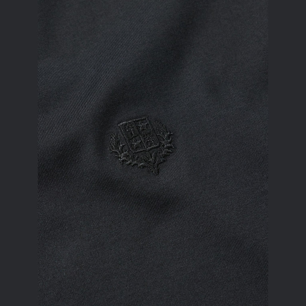T-Shirt Loro Piana - Logo Brodé - Noir