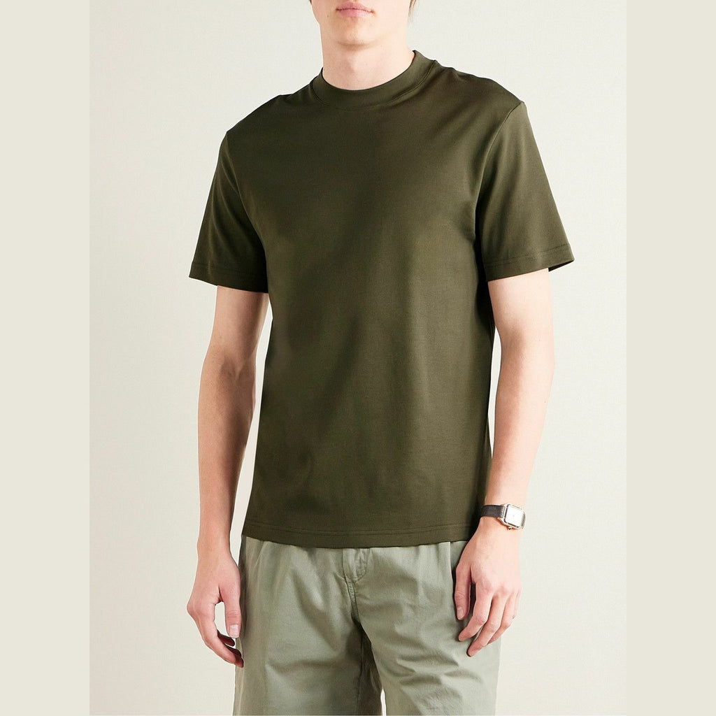 T-Shirt Loro Piana - Coton - Vert