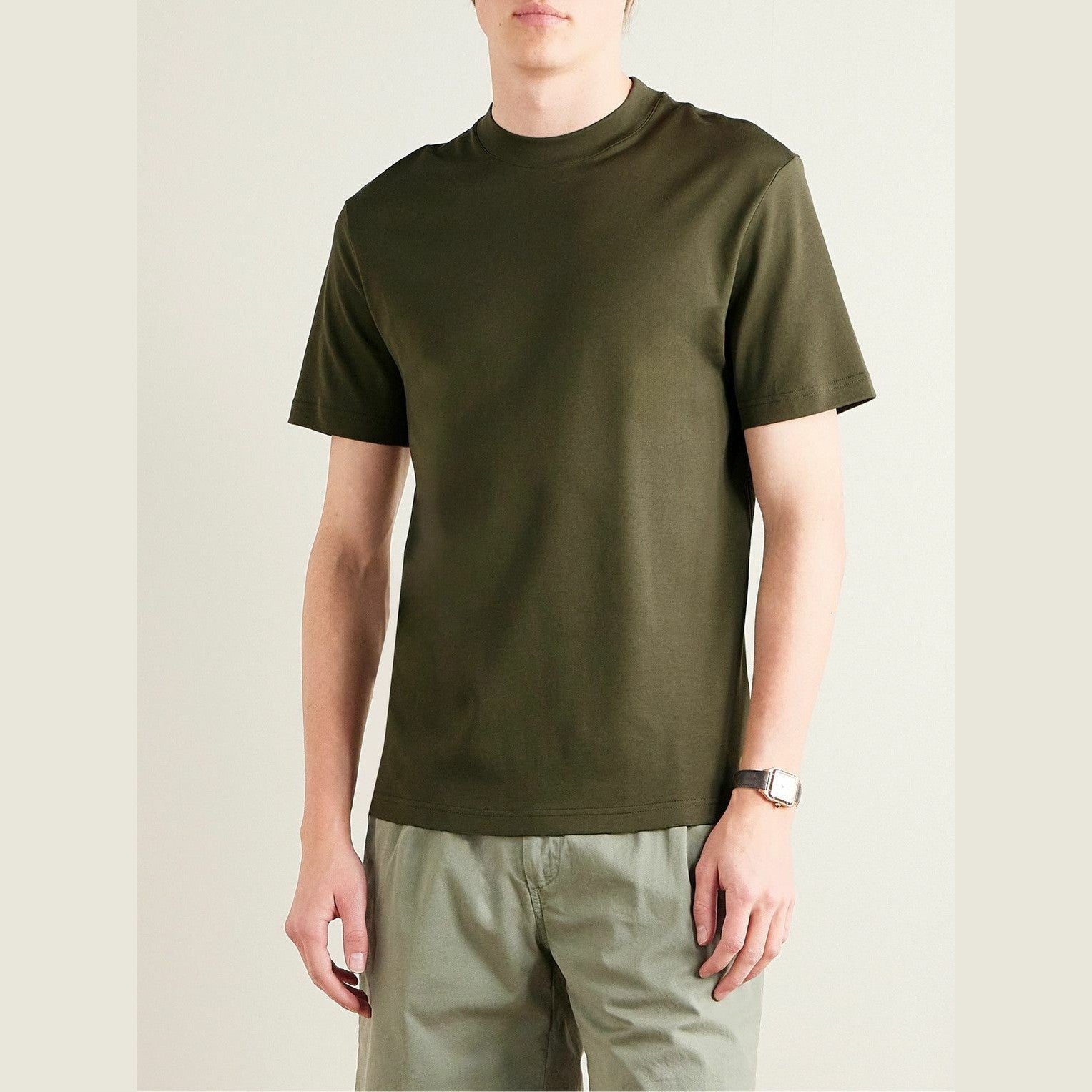 T-Shirt Loro Piana - Coton - Vert