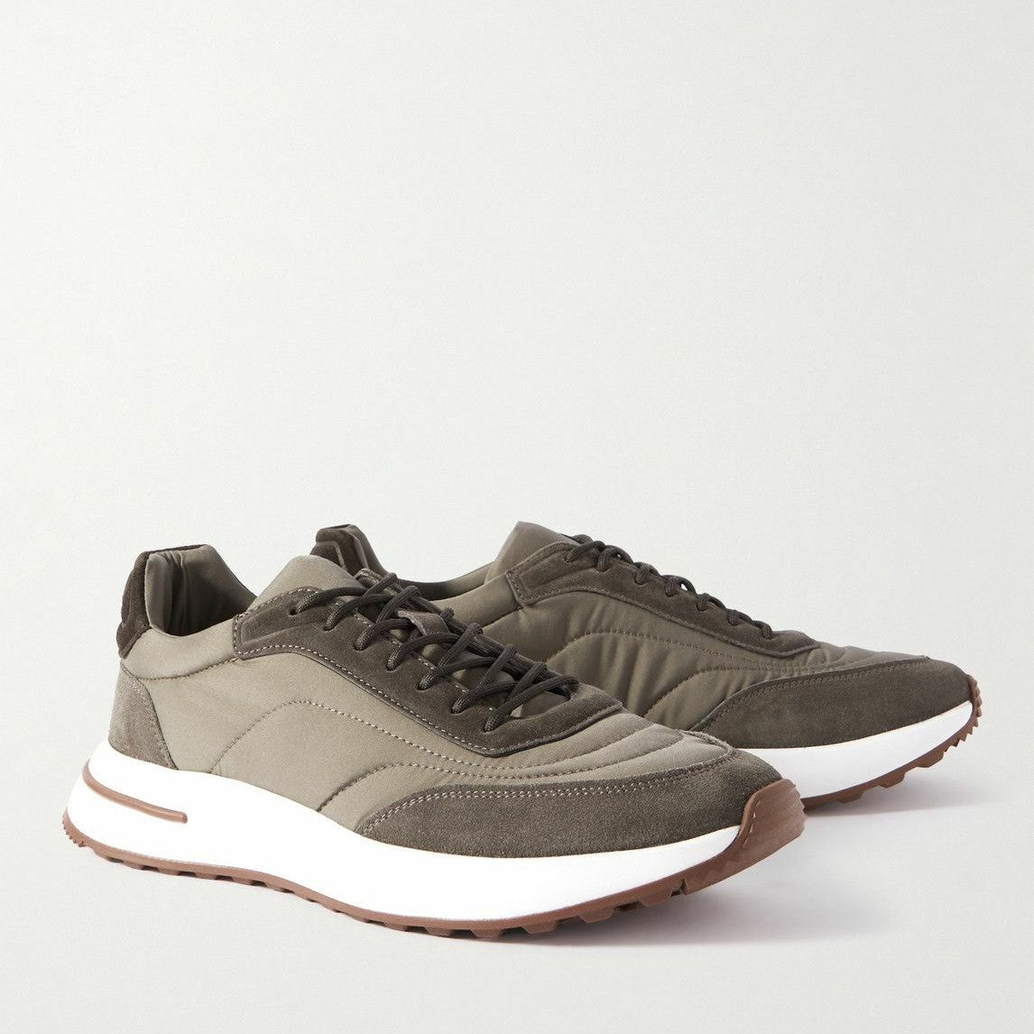 Espadrilles Loro Piana - Week End Walk Microfibre Storm System - Taupe