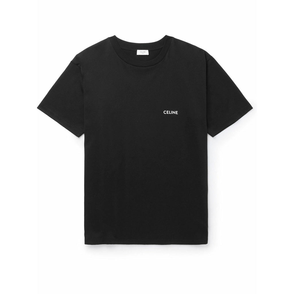 T-Shirt Celine - Coton - Noir