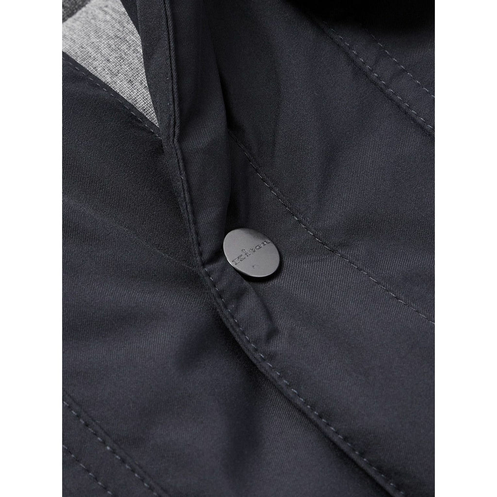 Jacket Kiton - Padded Twill - Noir