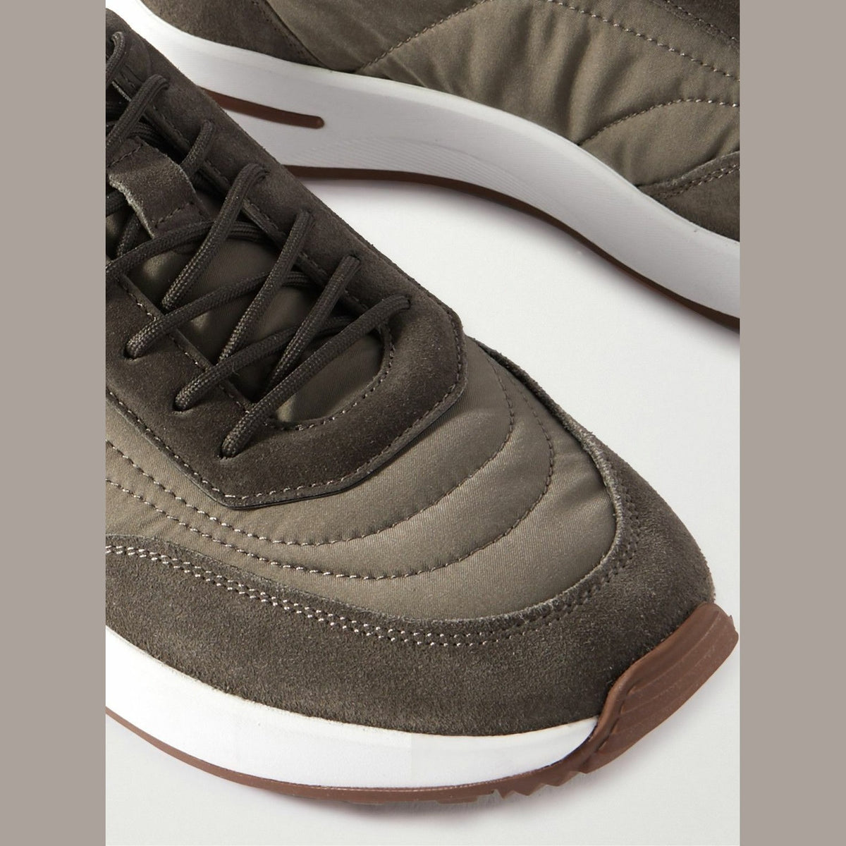 Espadrilles Loro Piana - Week End Walk Microfibre Storm System - Taupe