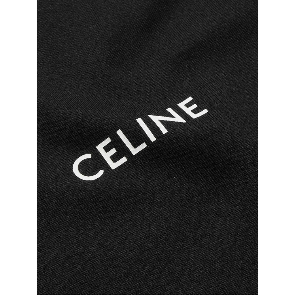 T-Shirt Celine - Coton - Noir