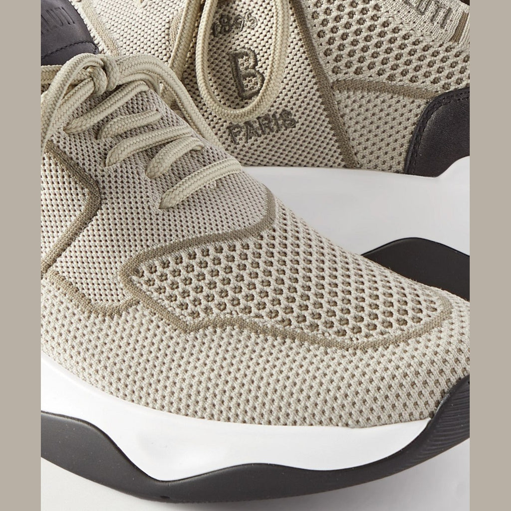 Espadrilles Berluti - Shadow - Maille et Cuir - Beige
