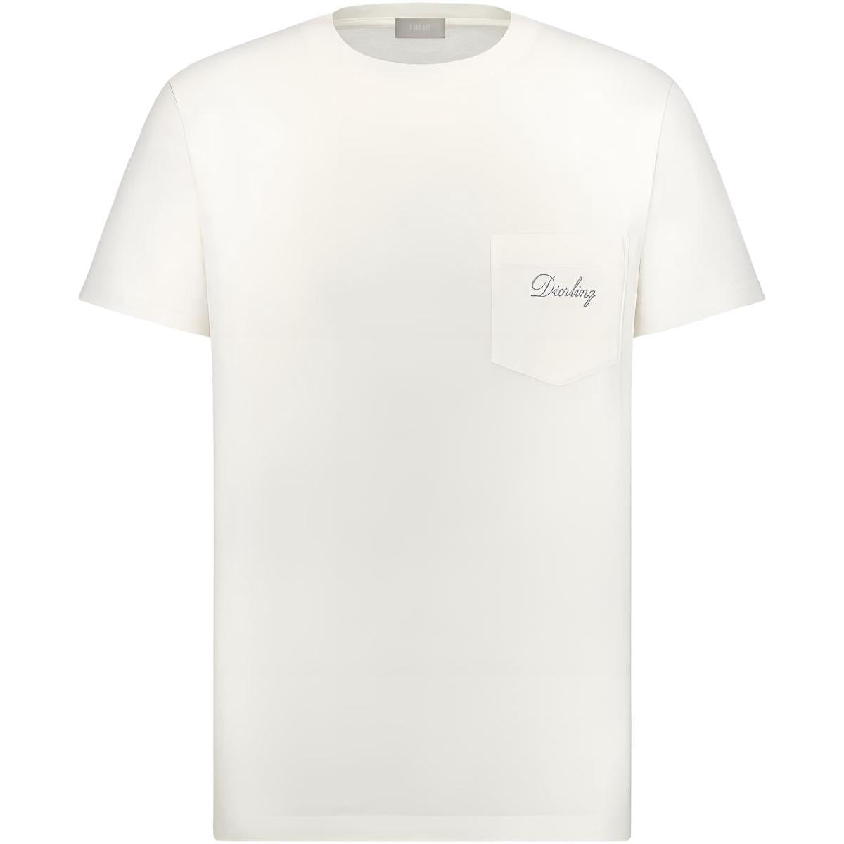 T-Shirt Dior - Diorling - Blanc