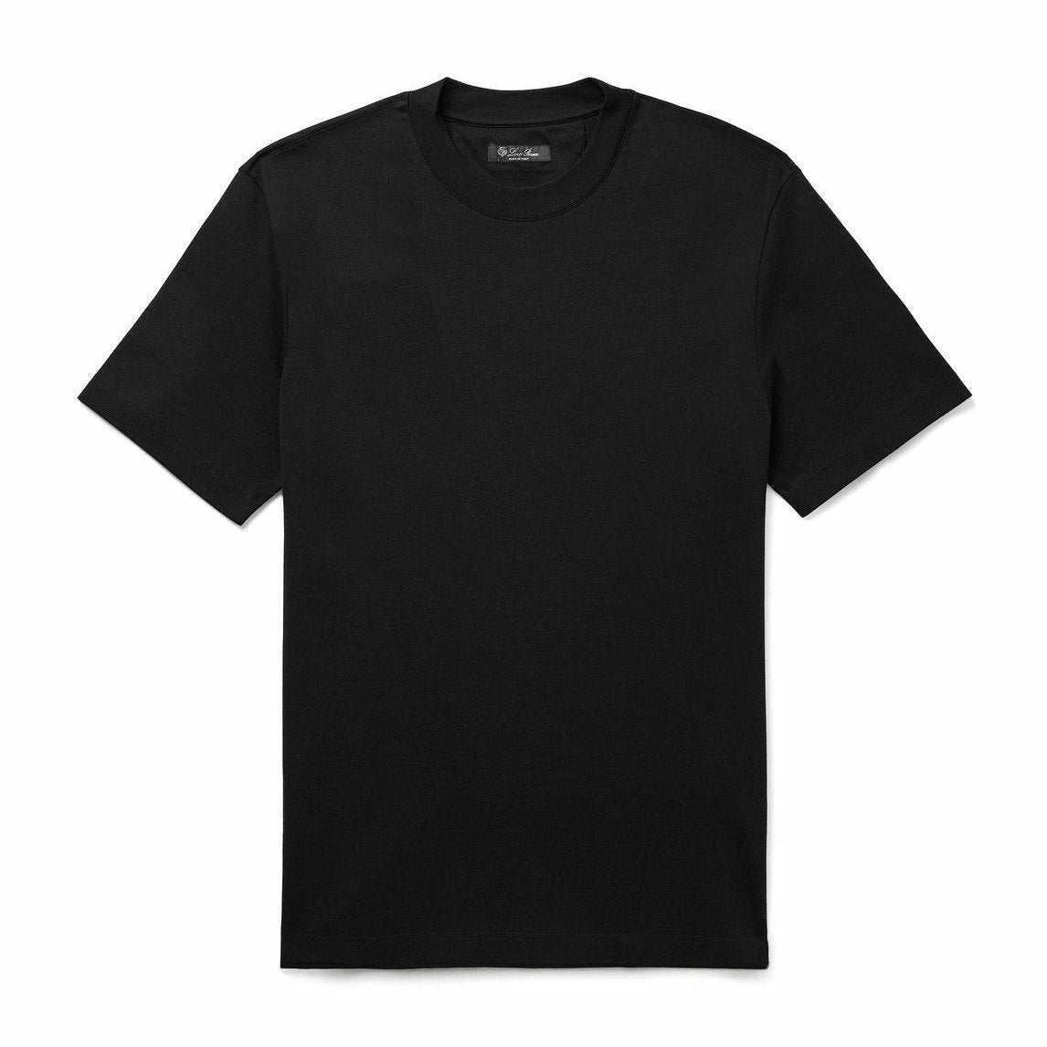T-Shirt Loro Piana - Coton - Noir