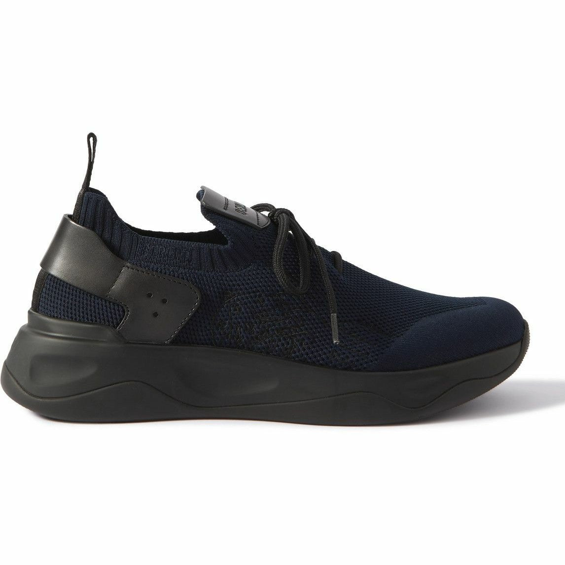Espadrilles Berluti - Shadow - Lin et Cuir - Bleu nuit