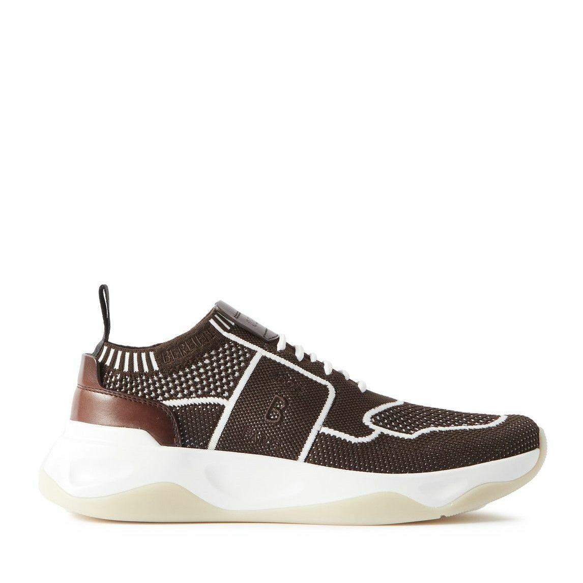 Espadrilles Berluti - Shadow - Maille et Cuir - Marron
