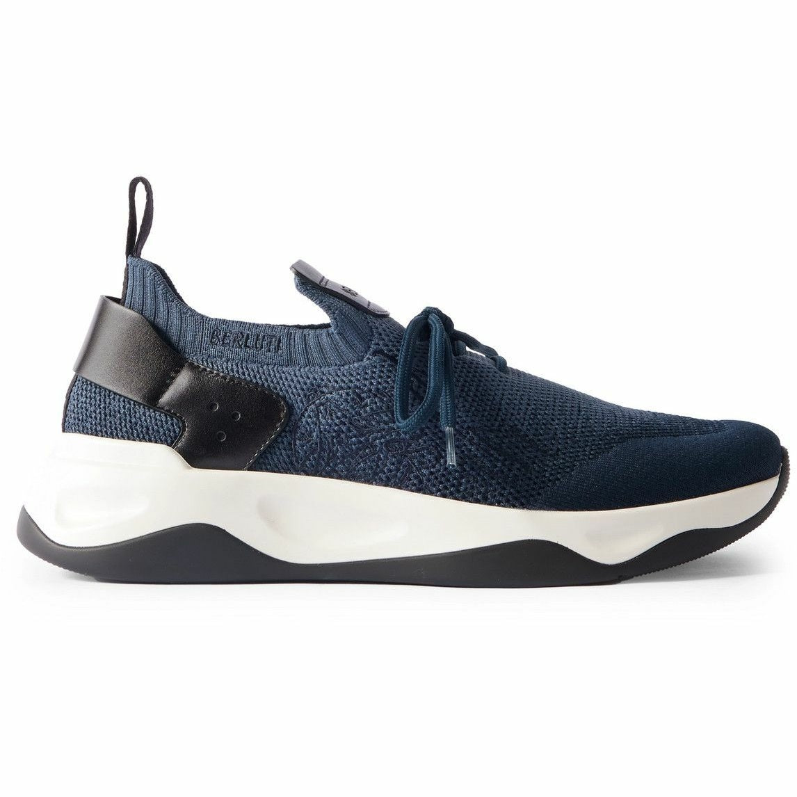 Espadrilles Berluti - Shadow - Lin et Cuir - Bleu