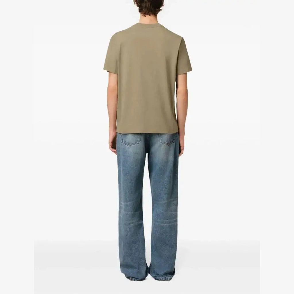 T-Shirt Ami De Coeur - Coton - Vert Olive