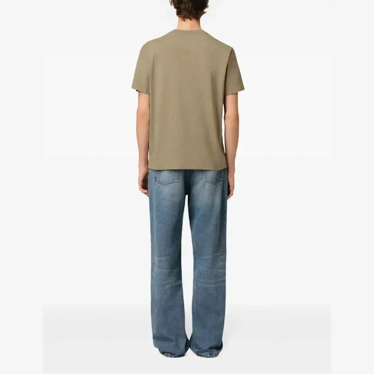 T-Shirt Ami De Coeur - Coton - Vert Olive