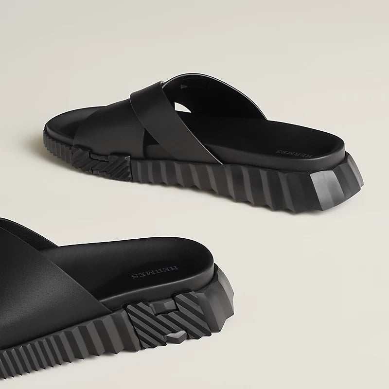 Sandales Hermes - Infra - Noir