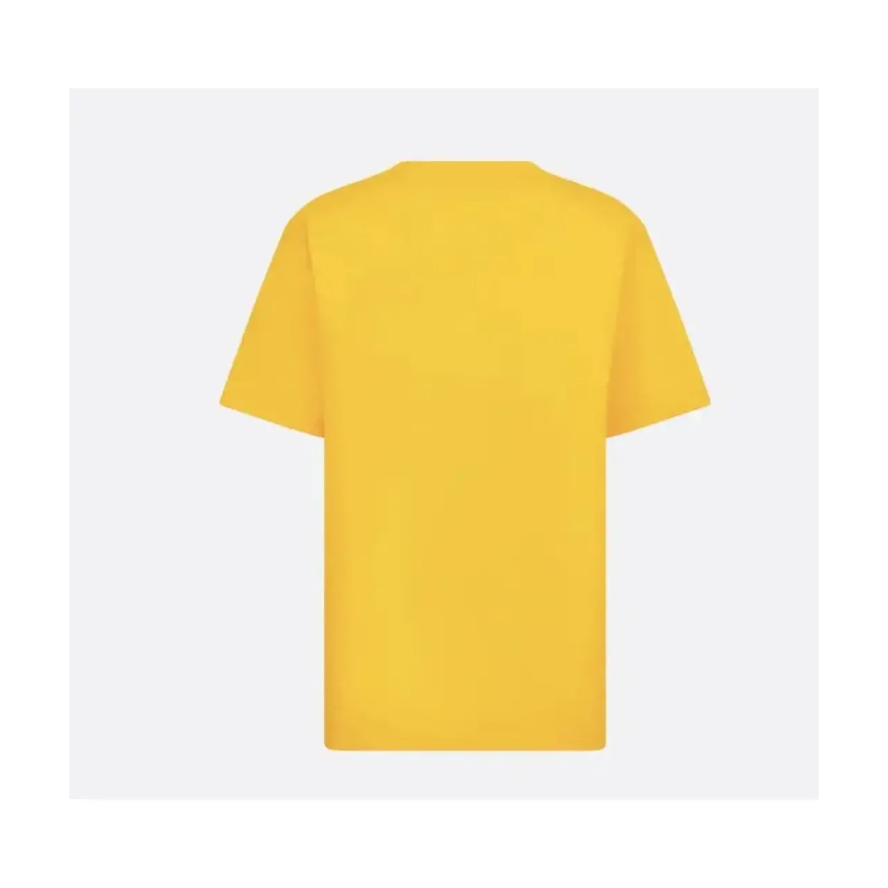 T-Shirt Christian Dior - CD Icon - Coupe Regular - Jaune