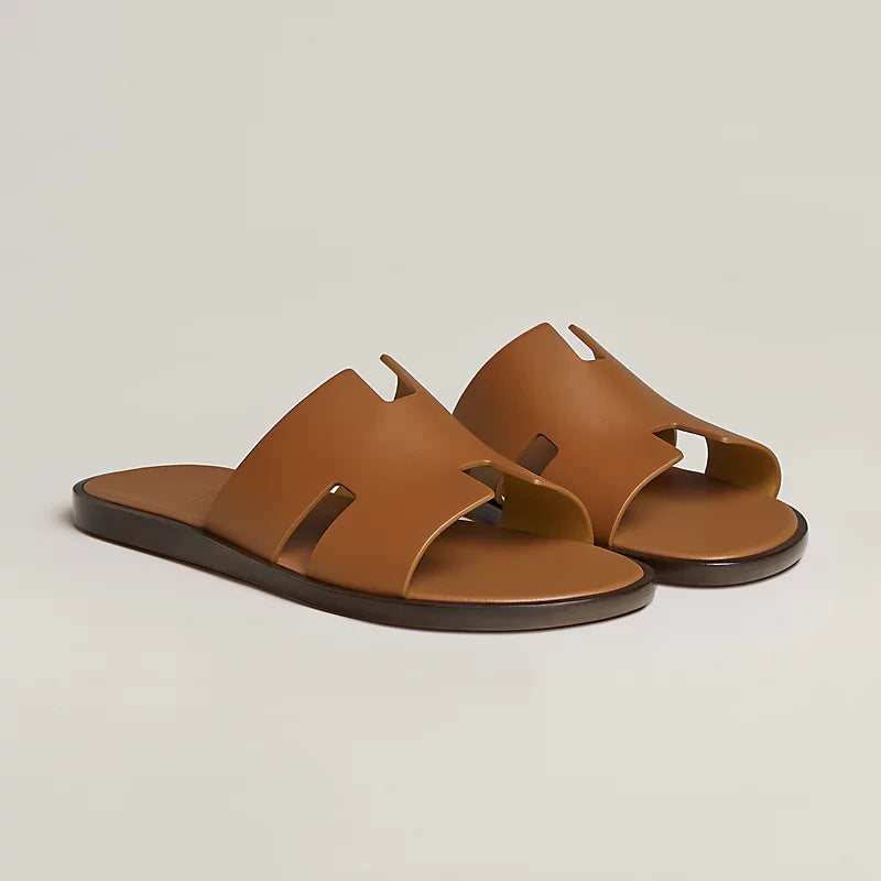 Sandales Hermes - Izmir - Marron