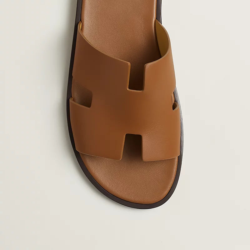Sandales Hermes - Izmir - Marron