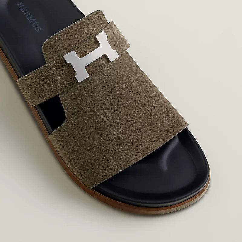 Sandales Hermes - Jaures - Étoupe