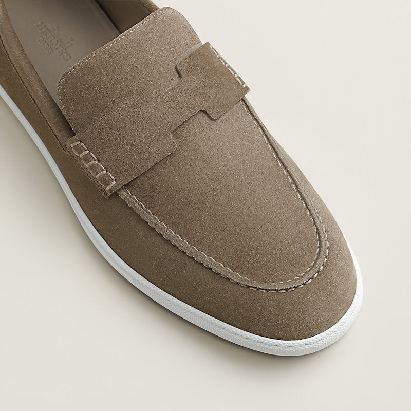 Mocassins Hermes - Job -Étoupe