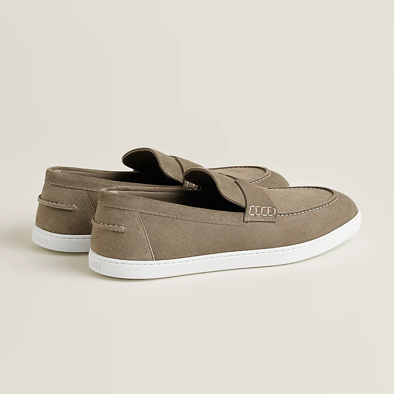 Mocassins Hermes - Job -Étoupe
