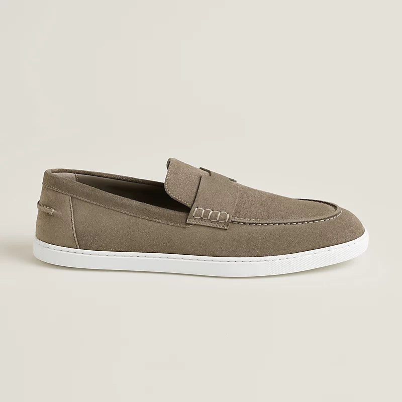 Mocassins Hermes - Job -Étoupe
