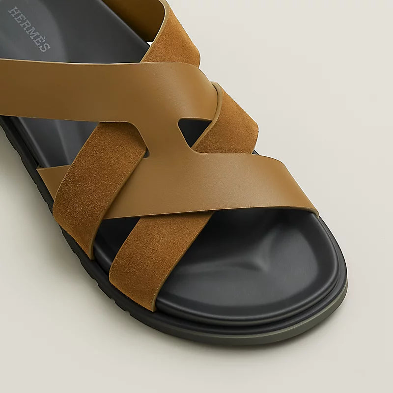 Sandales Hermes - Kazimir - Marron