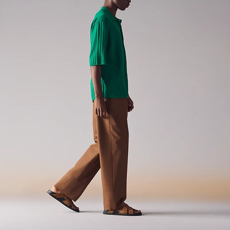 Sandales Hermes - Kazimir - Marron