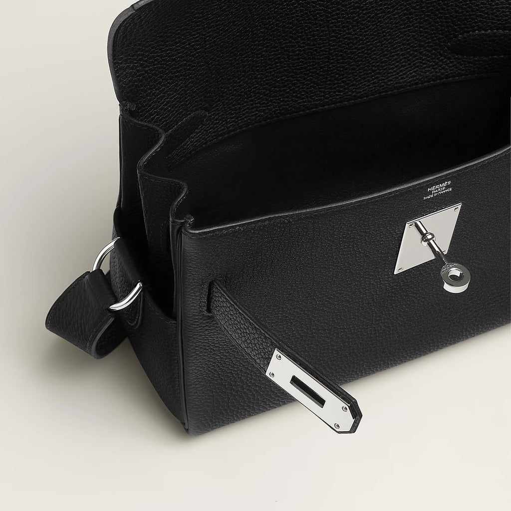 Sacoche Hermes - Kelly Messenger - Noir