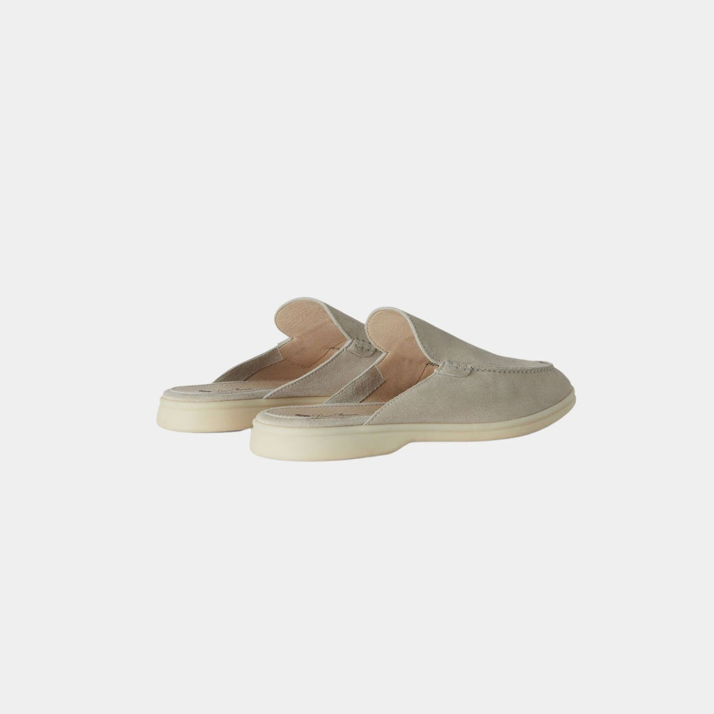Mules Loro Piana - Walk Suede - Beige