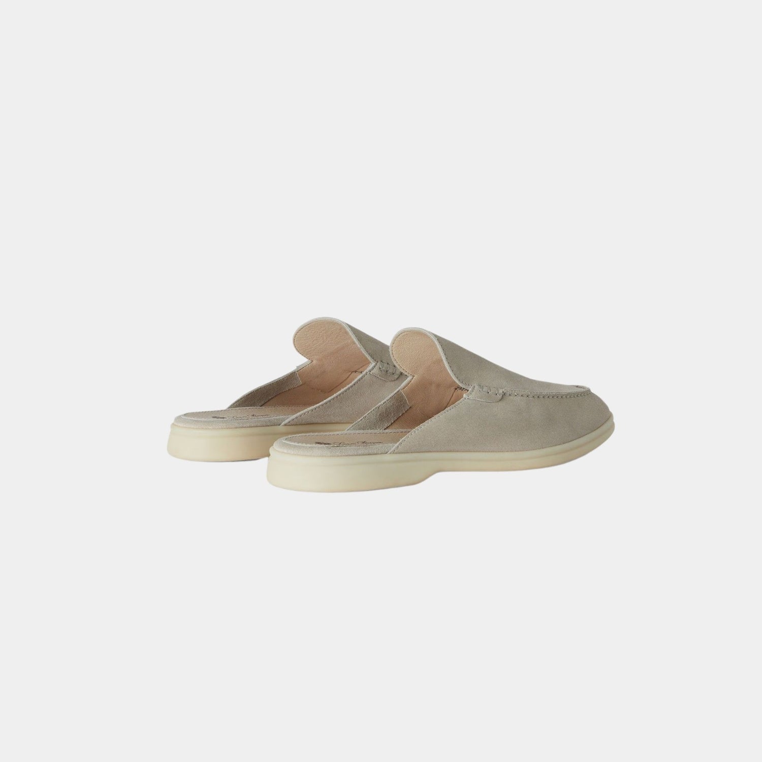 Mules Loro Piana - Walk Suede - Beige