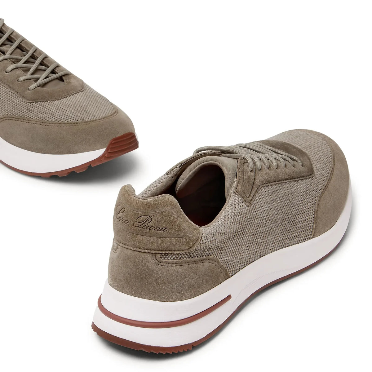Espadrilles Loro Piana - Week End Walk Technical Knit - Wheat
