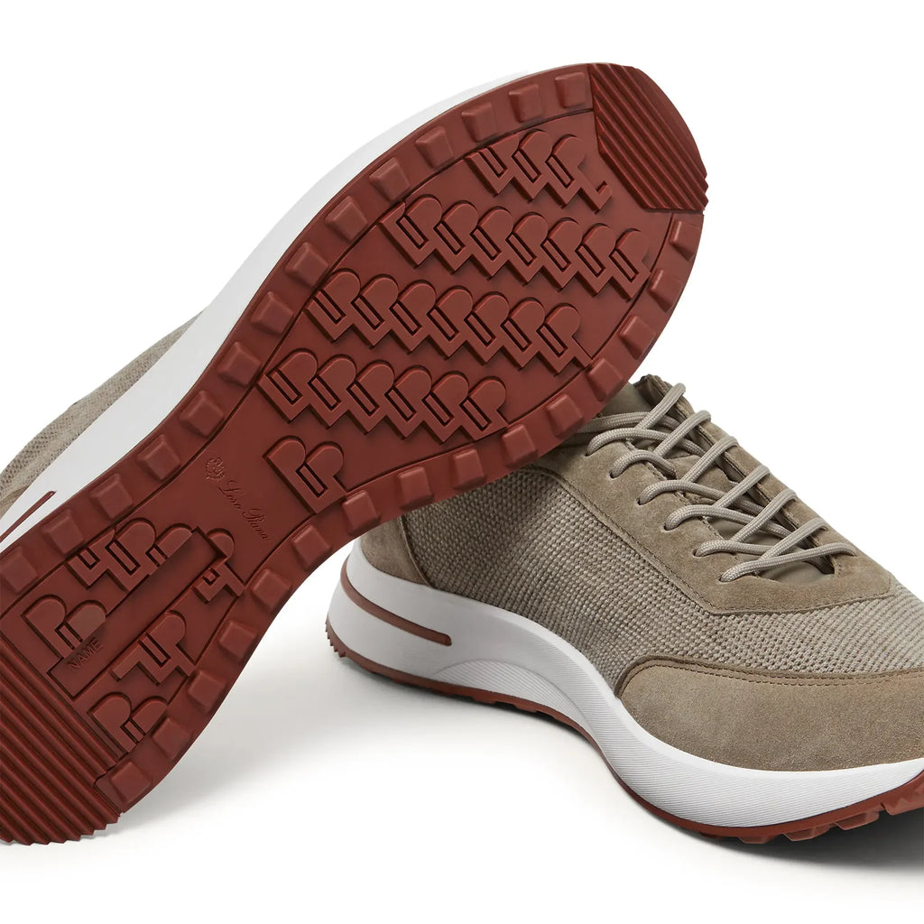 Espadrilles Loro Piana - Week End Walk Technical Knit - Wheat