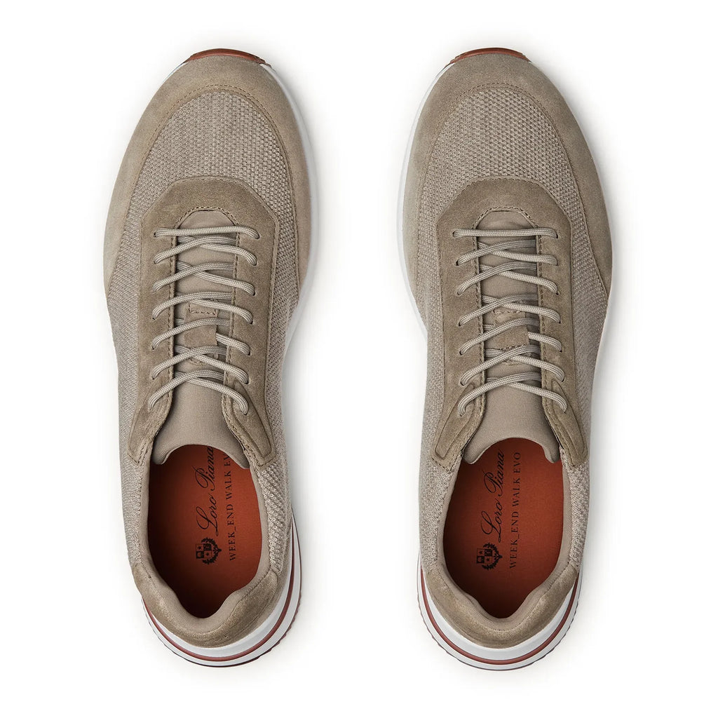 Espadrilles Loro Piana - Week End Walk Technical Knit - Wheat